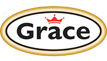 Elegance and nobility: the grace logo with a regal crown. Elegance and nobility: the grace logo with a regal crown.