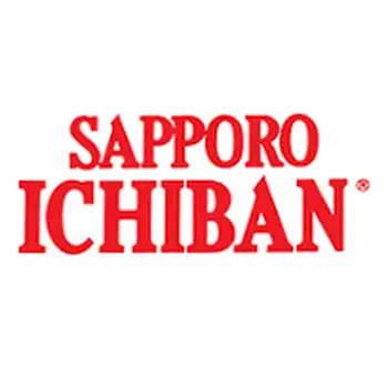 The image displays the logo for "sapporo ichiban," which is stylized in bold red lettering. The image displays the logo for "sapporo ichiban," which is stylized in bold red lettering.